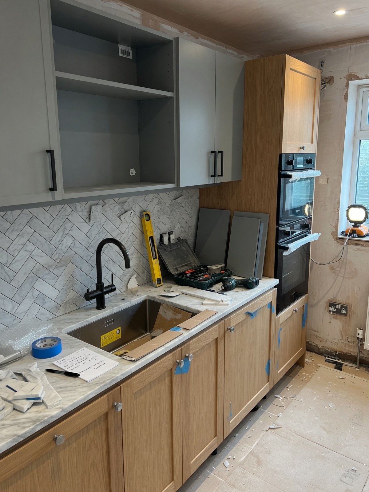 Kitchen renovation and property improvement work